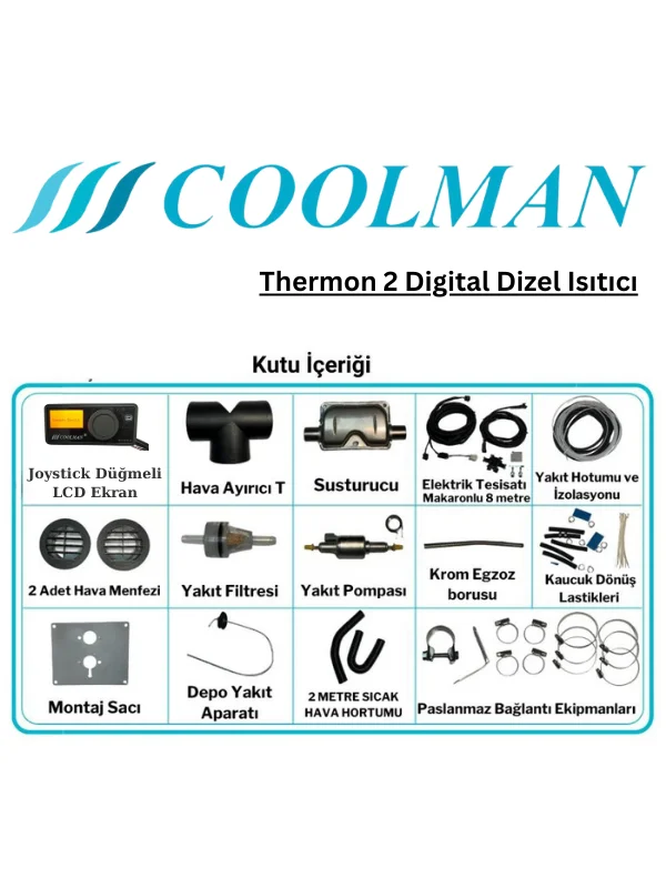 Thermon 2 Digital Dizel Isıtıcı