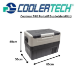 Coolman T40 Portatif Buzdolabı (40Lt)